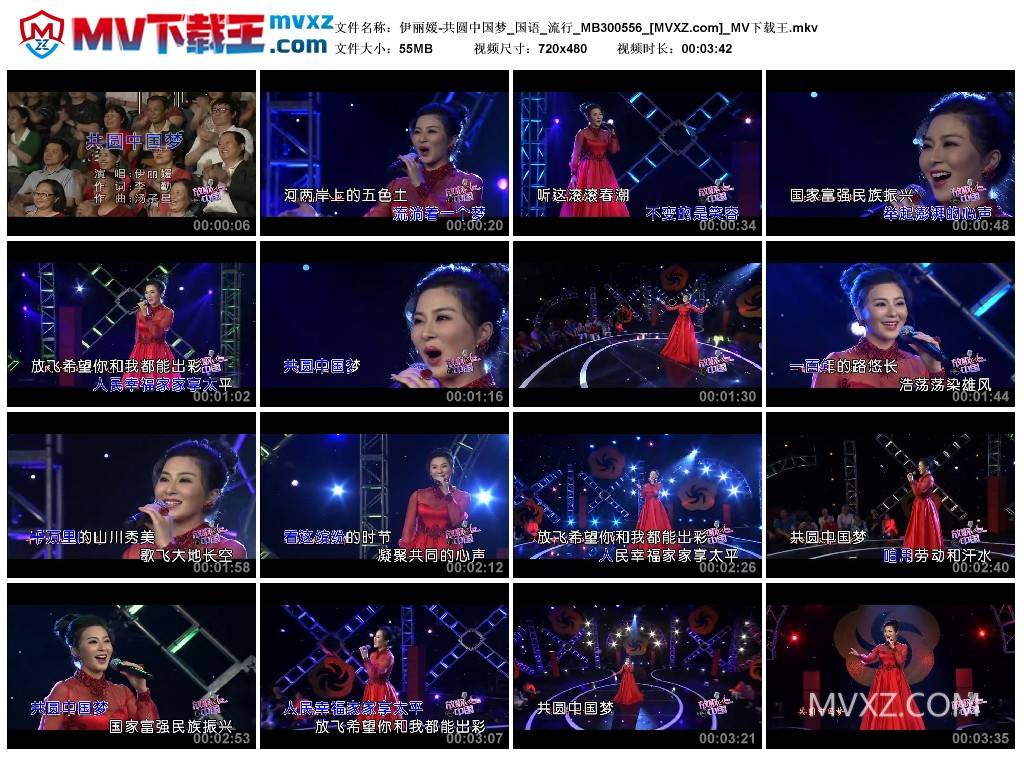 伊丽媛-共圆中国梦_国语_流行_MB300556